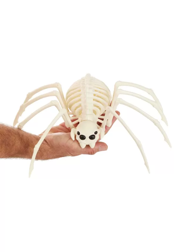 Best 13.6 Inch Black Light Ghostly Spooky Spider Skeleton Halloween Props