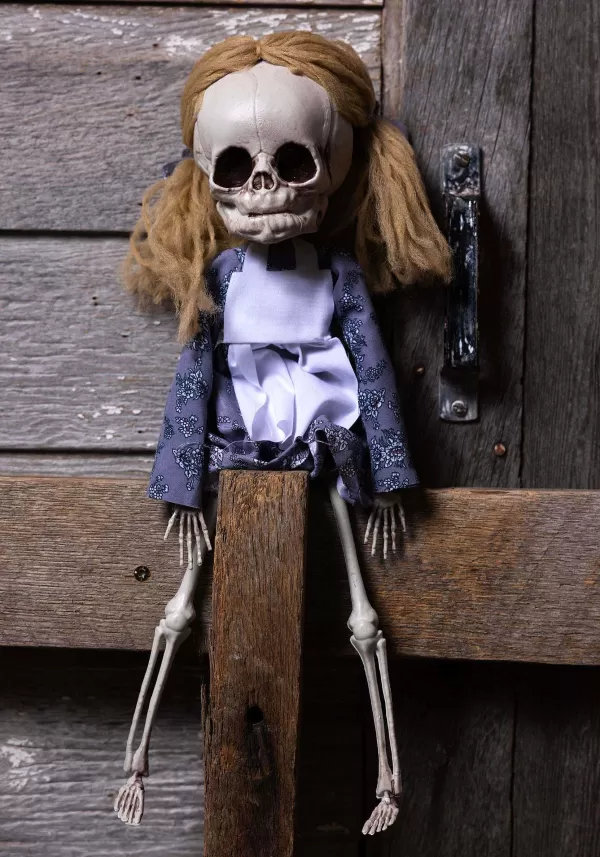 Discount 16" Hanging Skeleton Doll Decoration Scary Decorations