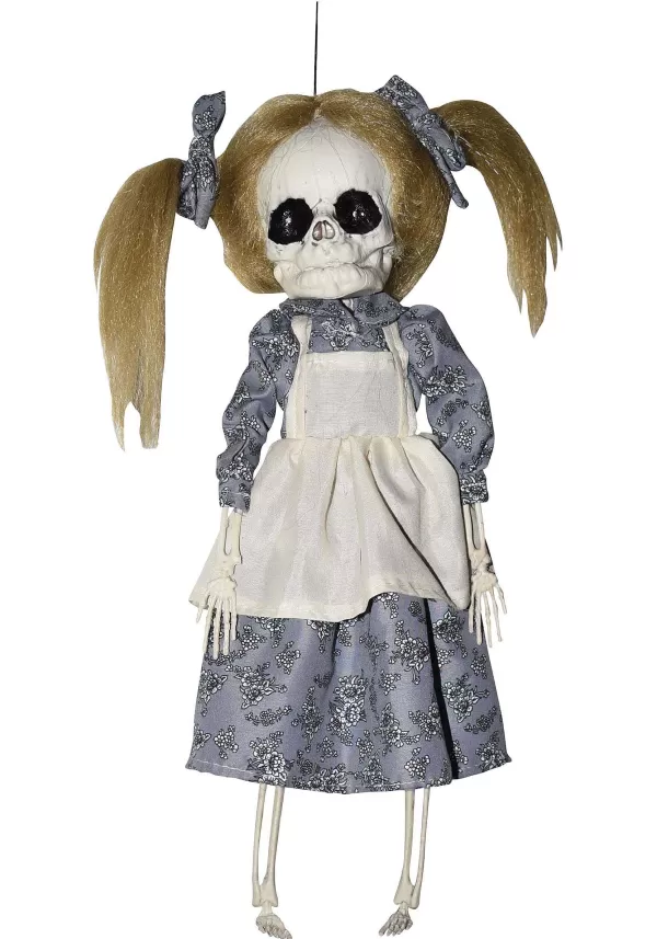 Discount 16" Hanging Skeleton Doll Decoration Scary Decorations