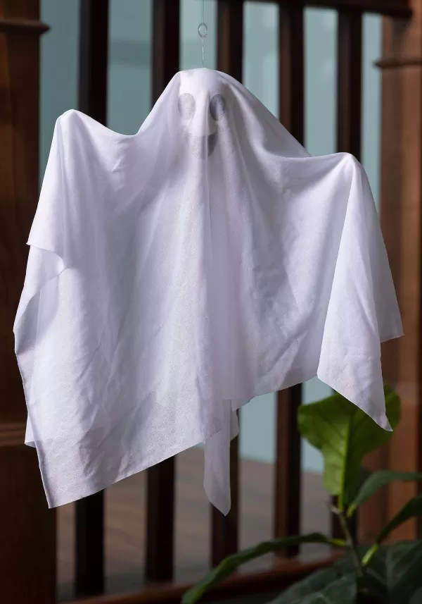 New 17 Inch Hanging Friendly Ghost Halloween Prop Halloween Props