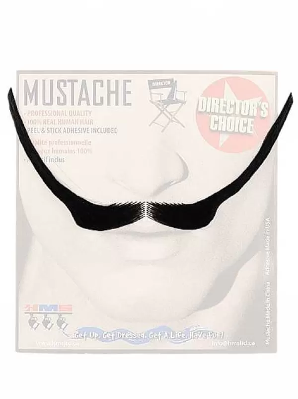 Fashion 1890S Style Black Mustache Mustaches / Beards