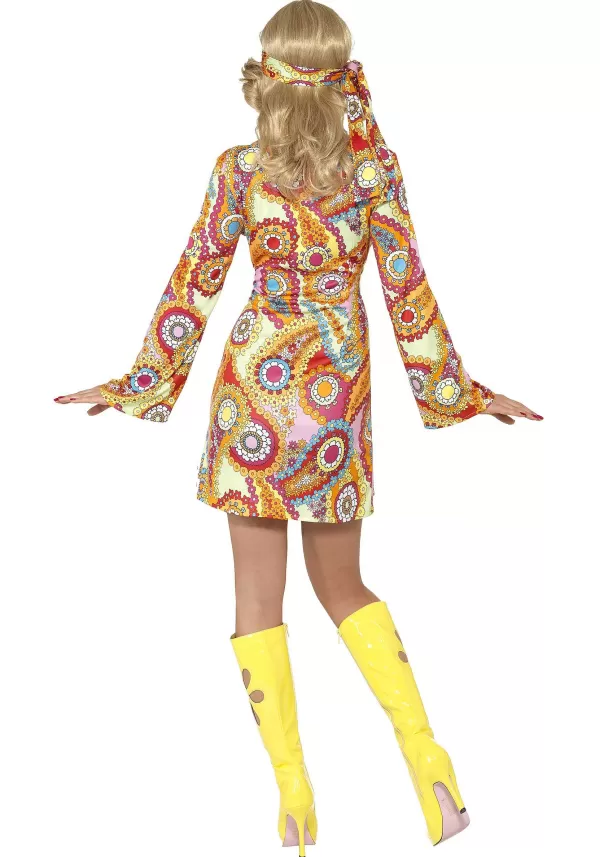 Cheap 1960S Paisley Hippie Costume Sexy Costumes