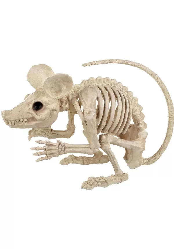 Cheap 19" Attack Rat Skeleton Decoration Halloween Props