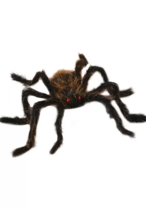 Hot 20" Fuzzy Spider Accessory Spiders & Spider Webs