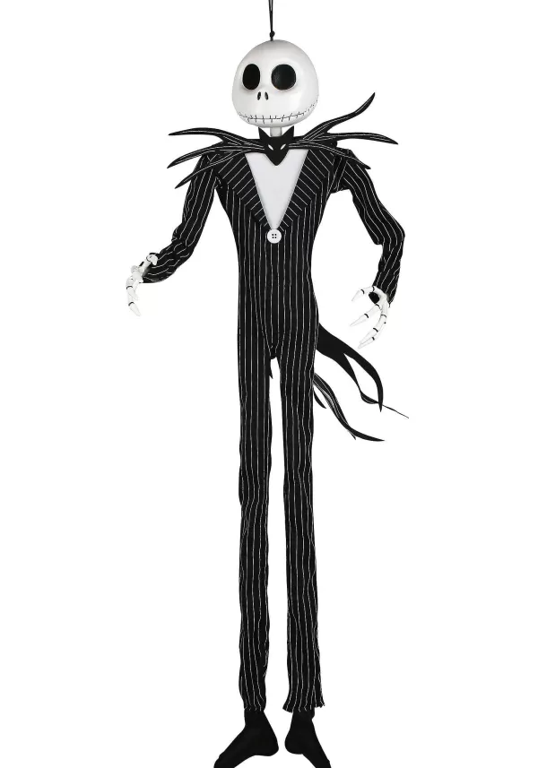 Cheap 30-Inch Nightmare Before Christmas Hanging Poseable Jack Skellington Halloween Decoration Christmas Decorations
