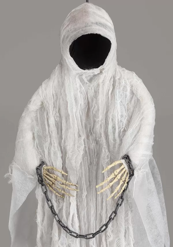 Online 3 Foot Hanging Faceless Ghost Prop Decoration Halloween Props