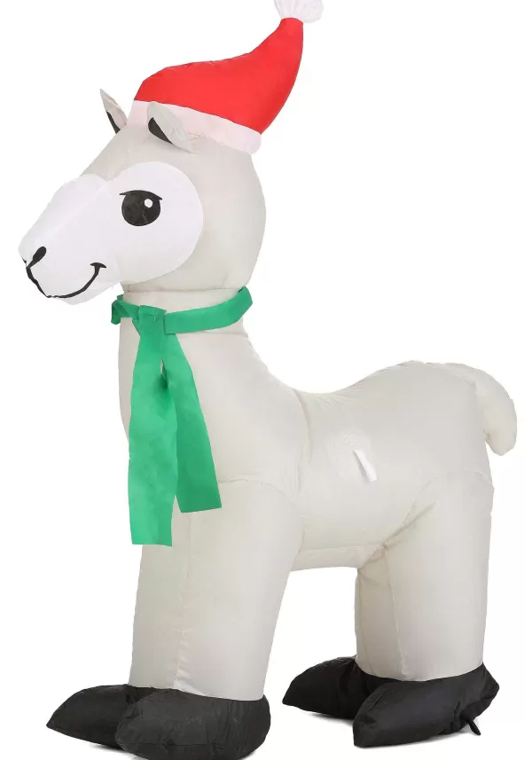 Cheap 4 Foot Inflatable Alpaca Decoration Christmas Decorations