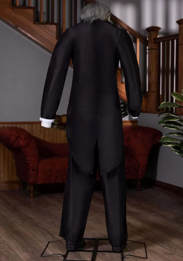 Online 5.6Ft Animatronic Evil Greeter Butler Halloween Decoration Animatronics
