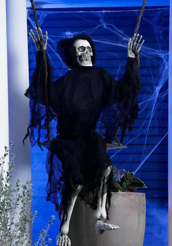 Shop 60 Inch Swinging Reaper Prop Halloween Props