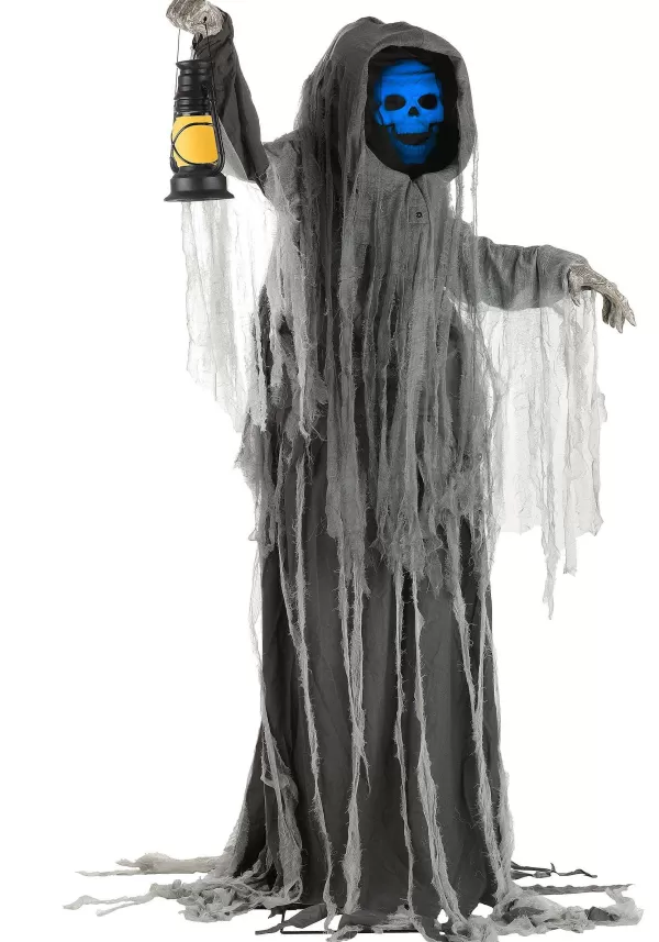 Online 6Ft Looming Phantom Animated Halloween Decoration Animatronics