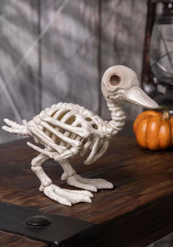 Outlet 7.75 Inch Duckling Skeleton Halloween Decoration Halloween Props