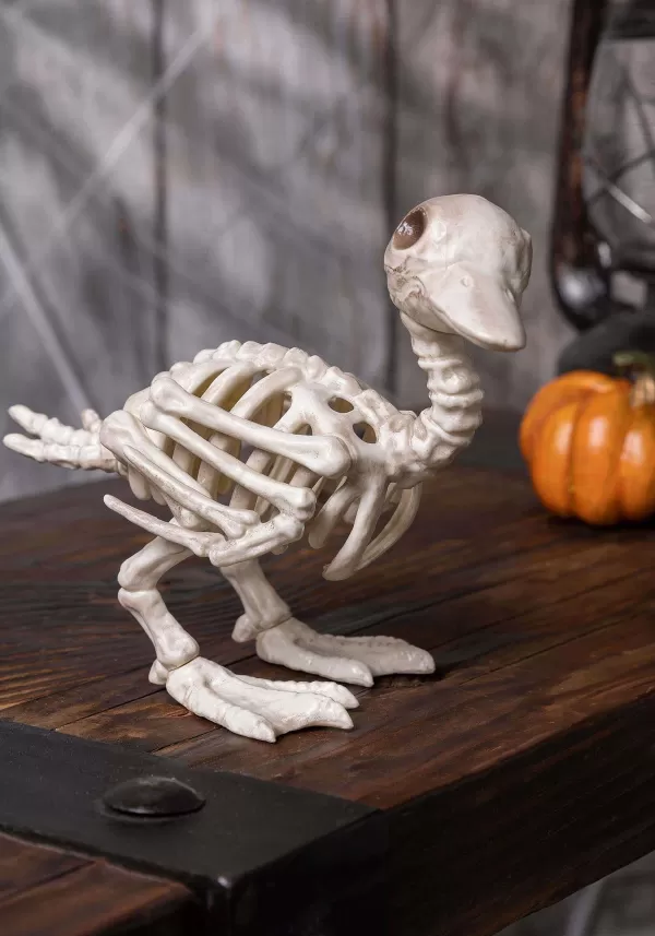 Outlet 7.75 Inch Duckling Skeleton Halloween Decoration Halloween Props