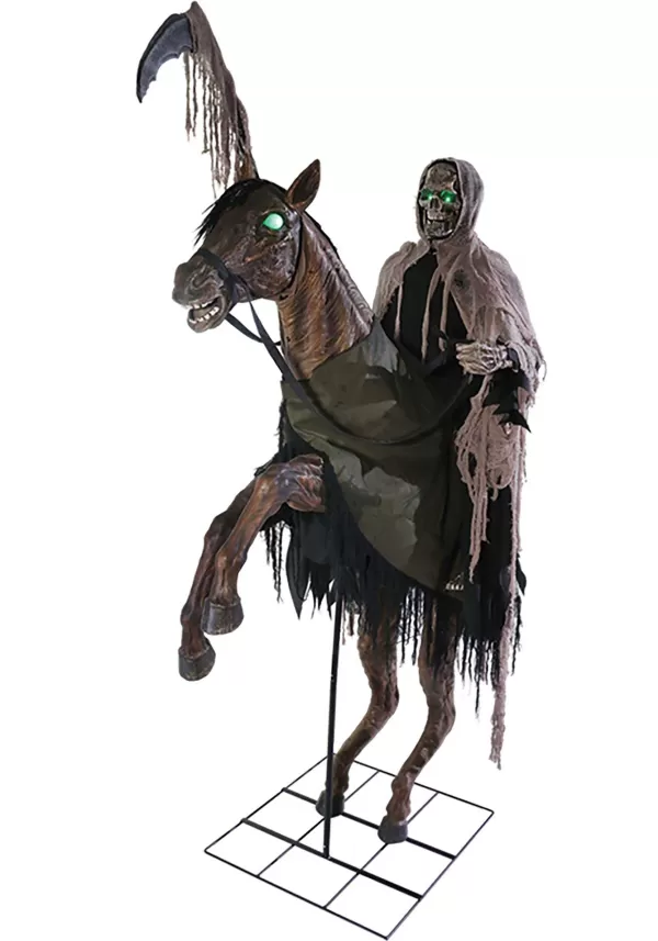 Flash Sale 7 Ft. Reaper'S Ride Animatronic Moving Prop Animatronics