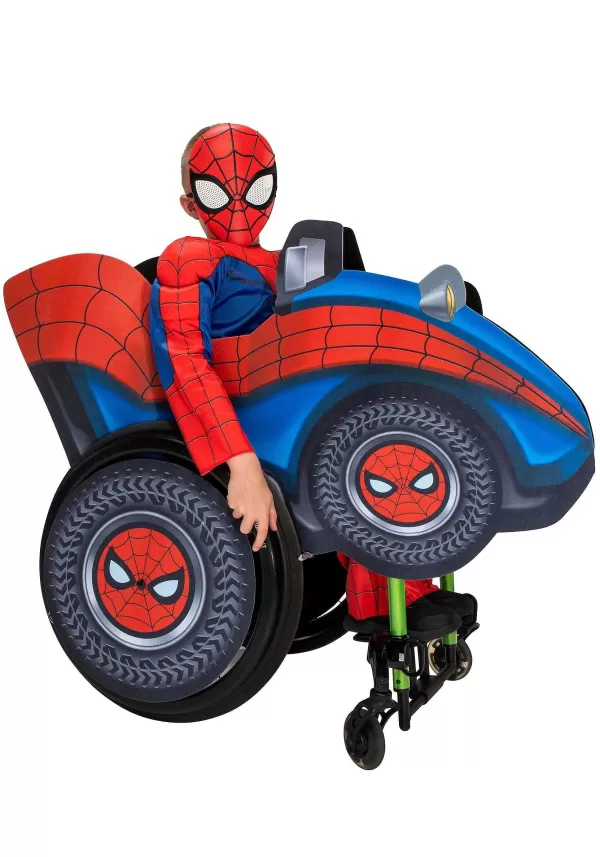 Best Sale Adaptive Spider-Man Wheelchair Accessory For Kids Adaptive Costumes