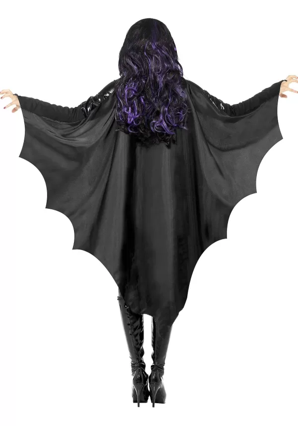 Outlet Adult Black Bat Wings Capes