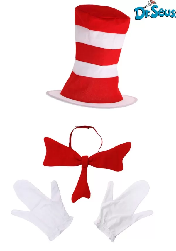 Shop Adult Cat In The Hat Accessory Costume Kit Accessory Kits