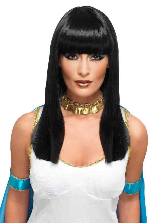 Cheap Adult Deluxe Cleopatra Wig Wigs