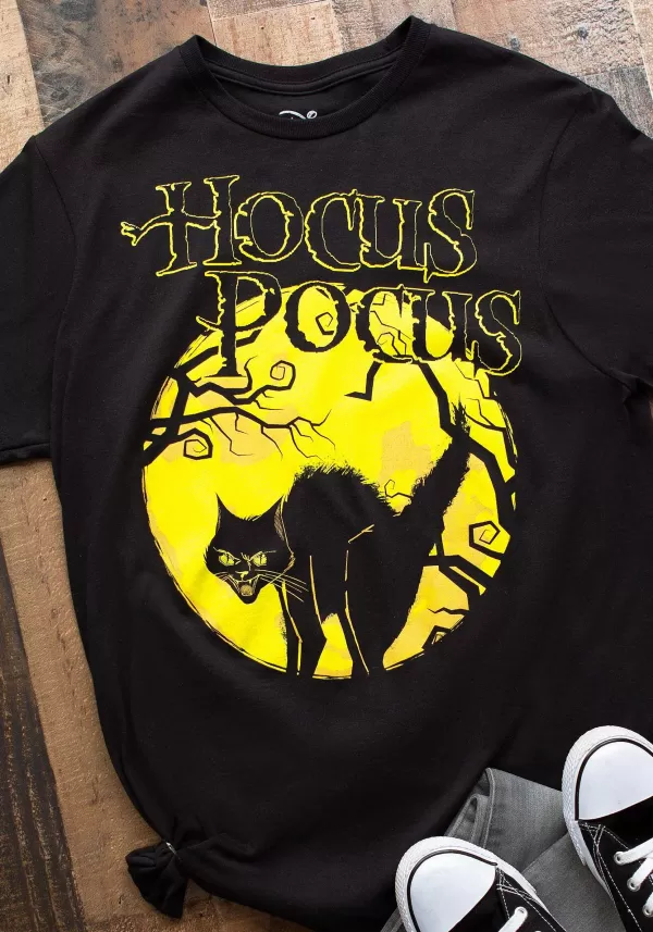 Best Adult Hocus Pocus Cat T-Shirt Halloween Clothes