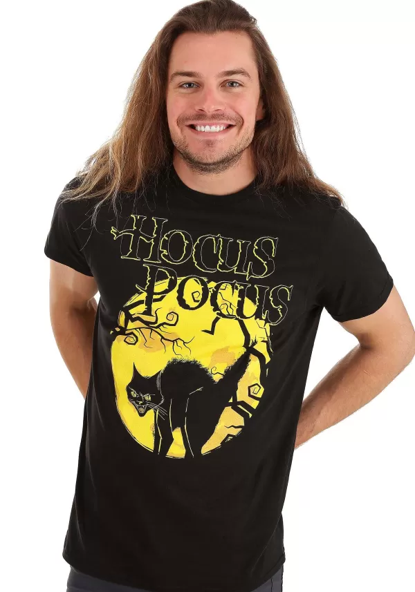 Best Adult Hocus Pocus Cat T-Shirt Halloween Clothes