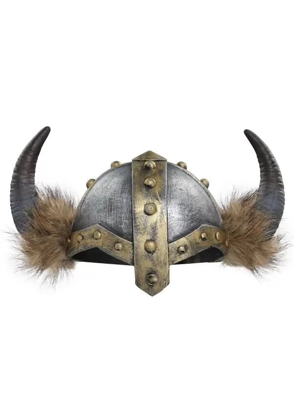 Shop Adult Horned Viking Costume Helmet Hats
