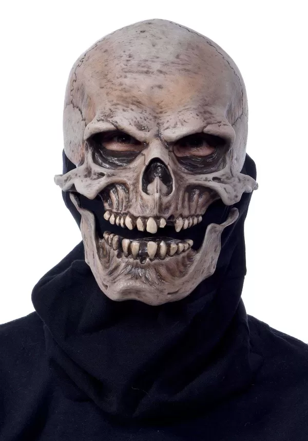 Flash Sale Adult Moving Mouth Skull Mask Masks
