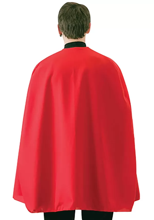 Fashion Adult Red Superhero Cape Capes