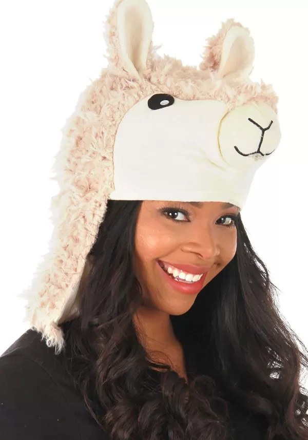 Fashion Adult Spitting Llama Sprazy Costume Hat Hats