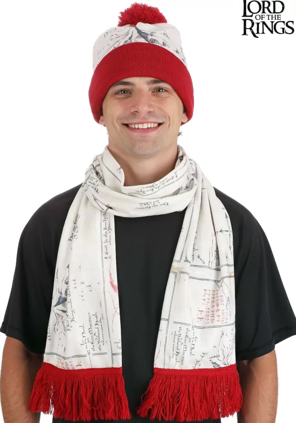 Best Adult The Hobbit Knit Hat & Scarf Set Accessory Kits