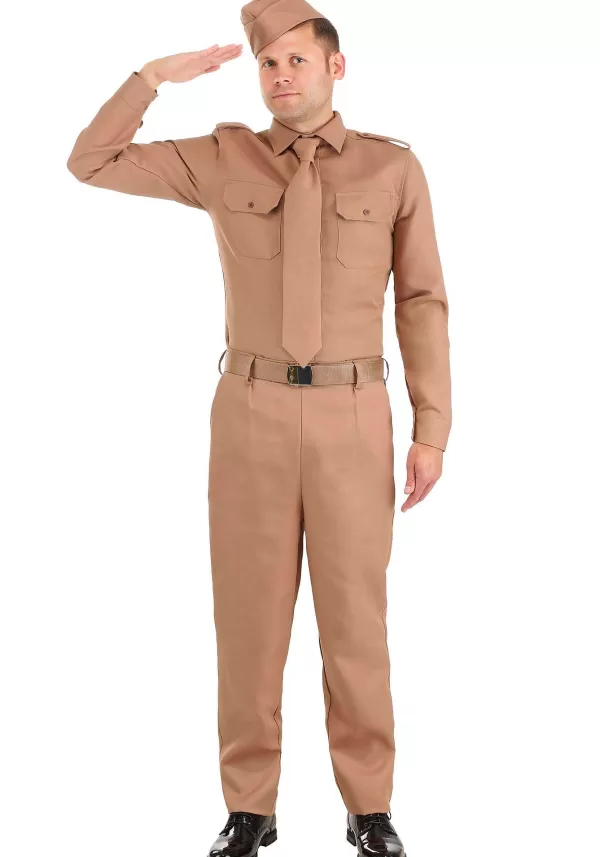 Cheap Adult Ww2 Army Costume Men'S Costumes