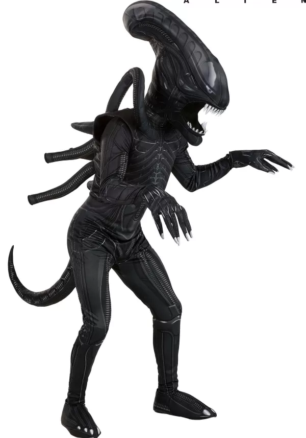 Clearance Alien Premium Xenomorph Costume For Adults Men'S Costumes