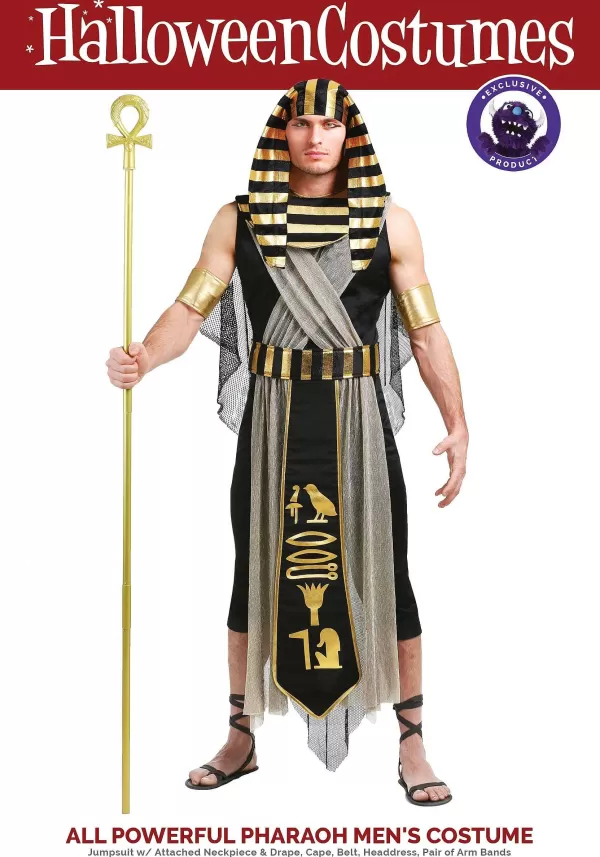 Clearance All Powerful Pharaoh Men'S Costume Men'S Costumes