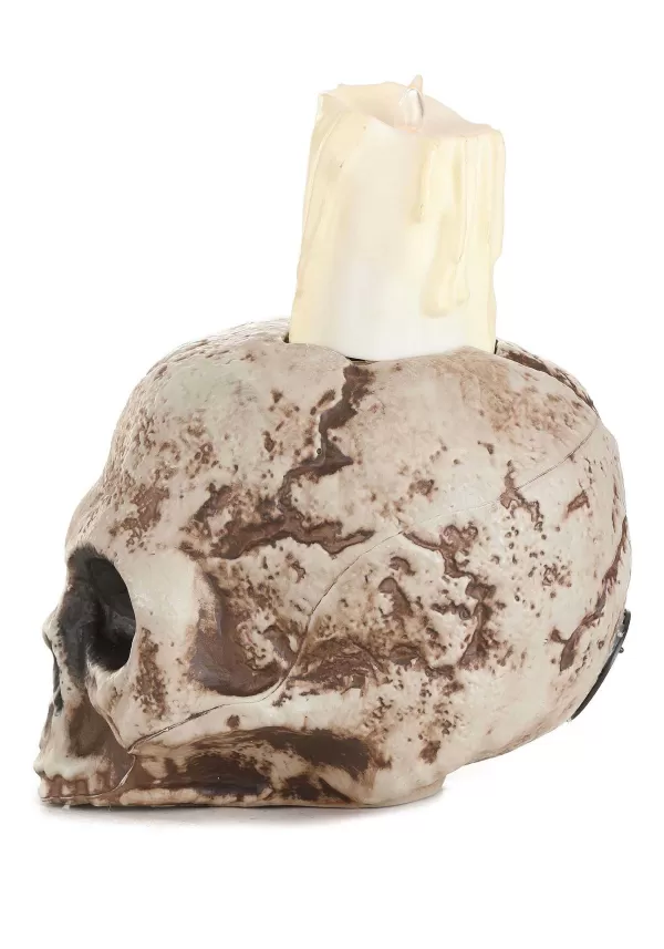 Best Sale Ancient Skull Candle Halloween Decoration Halloween Props