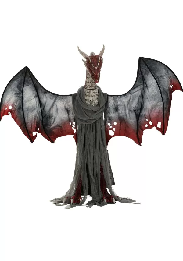 Flash Sale Animated Brimstone Dragon Halloween Decoration Animatronics