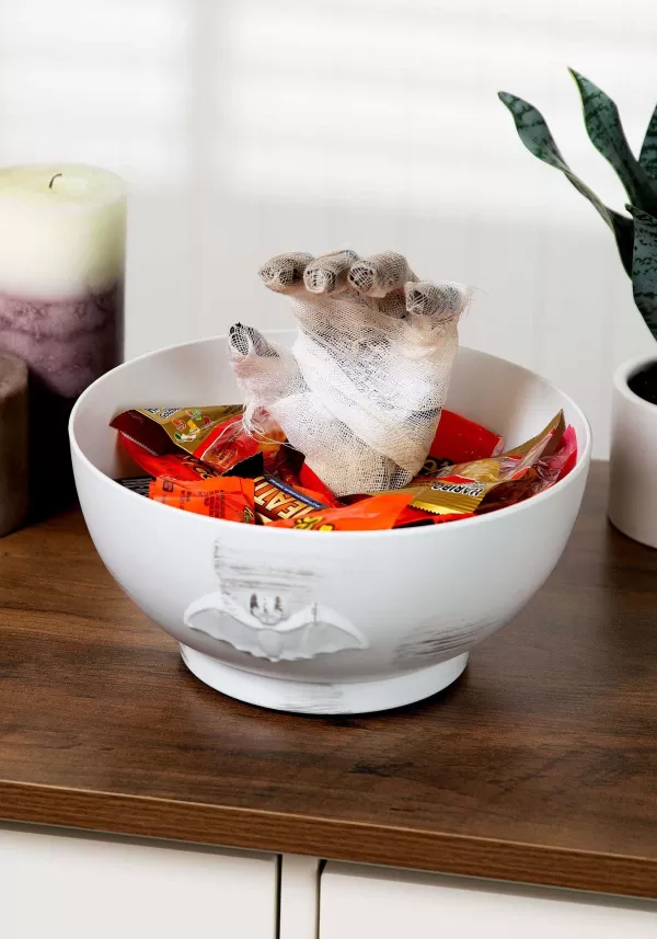 Discount Animated Mummy Hand Candy Bowl Animatronics