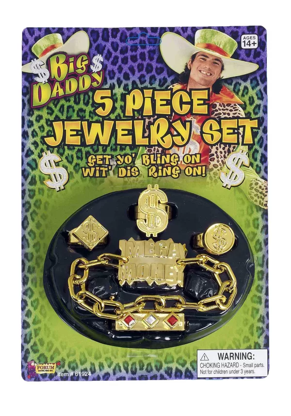 Outlet Big Daddy Jewelry Set Costume Jewelry