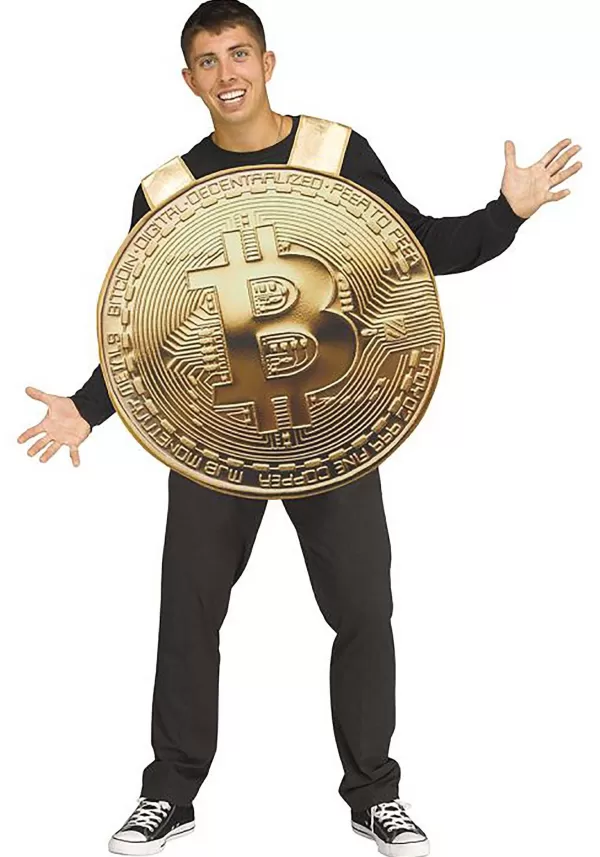 Hot Bitcoin Costume For Adults Men'S Costumes