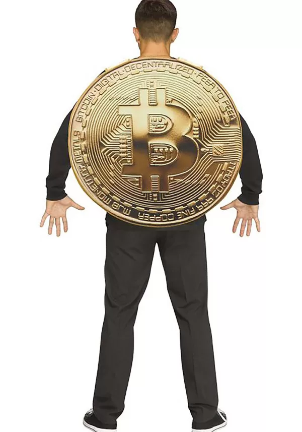 Hot Bitcoin Costume For Adults Men'S Costumes