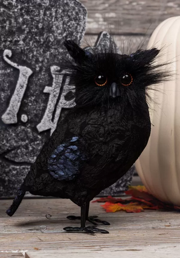 Outlet Black Owl Halloween Decoration Halloween Props