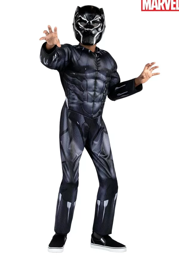 Cheap Black Panther Boy'S Costume Boy Costumes