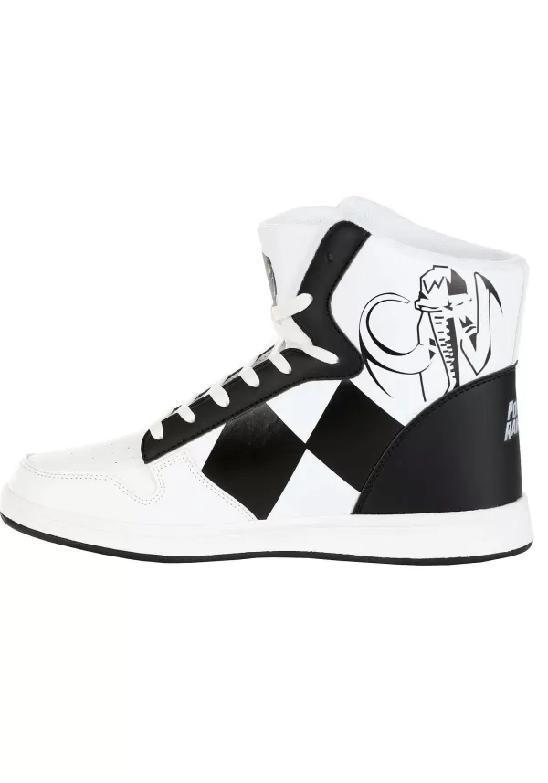 Clearance Black Power Rangers Costume Inspired Sneakers For Adults Boots/Shoes