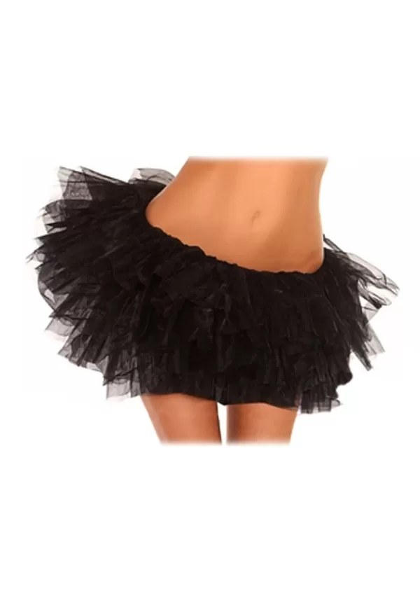 Fashion Black Tutu Petticoat Plus Size Petticoats