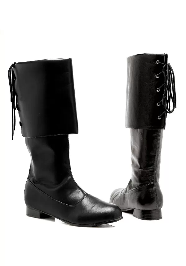 Cheap Black Women'S Pirate Boots Boots/Shoes