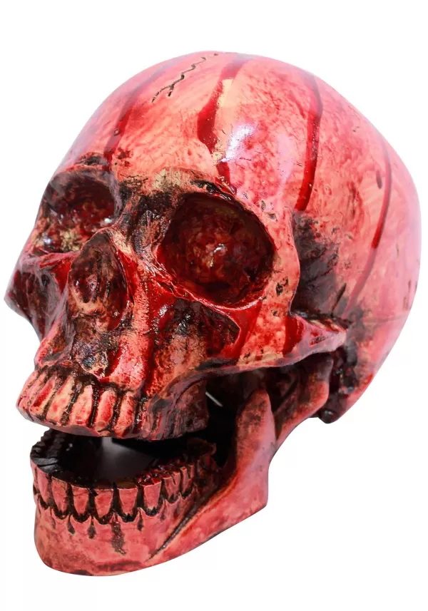 Shop Bloody Resin Skull Prop Decoration Halloween Props