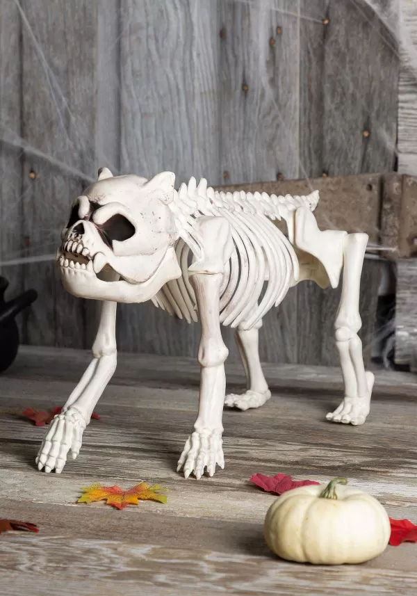 Best Sale Bones The Hungry Hound Skeleton Dog Halloween Props