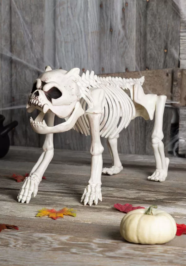 Best Sale Bones The Hungry Hound Skeleton Dog Halloween Props