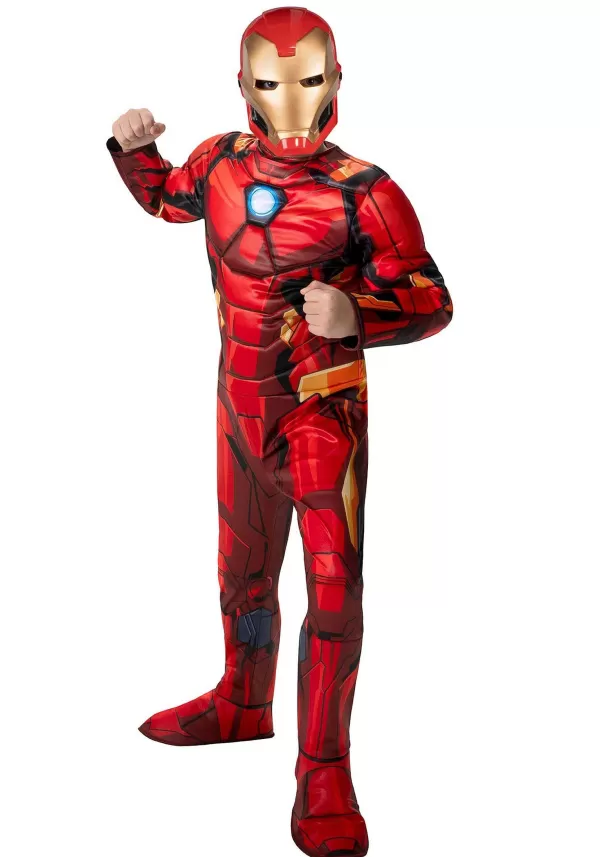 Hot Boy'S Marvel Iron Man Costume Boy Costumes