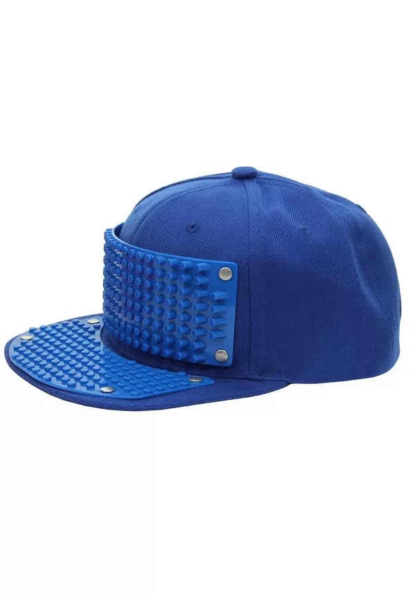 Best Sale Bricky Blocks Blue Snapback Hat Hats