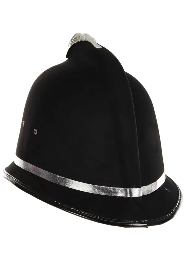 Fashion British Bobby Black Helmet Hats