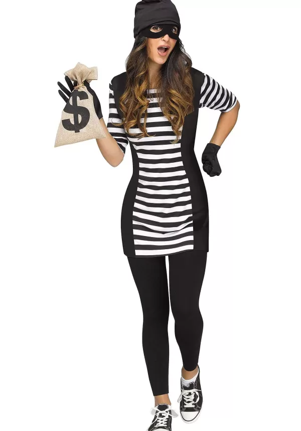 Best Sale Burglar Babe Costume For Women Sexy Costumes