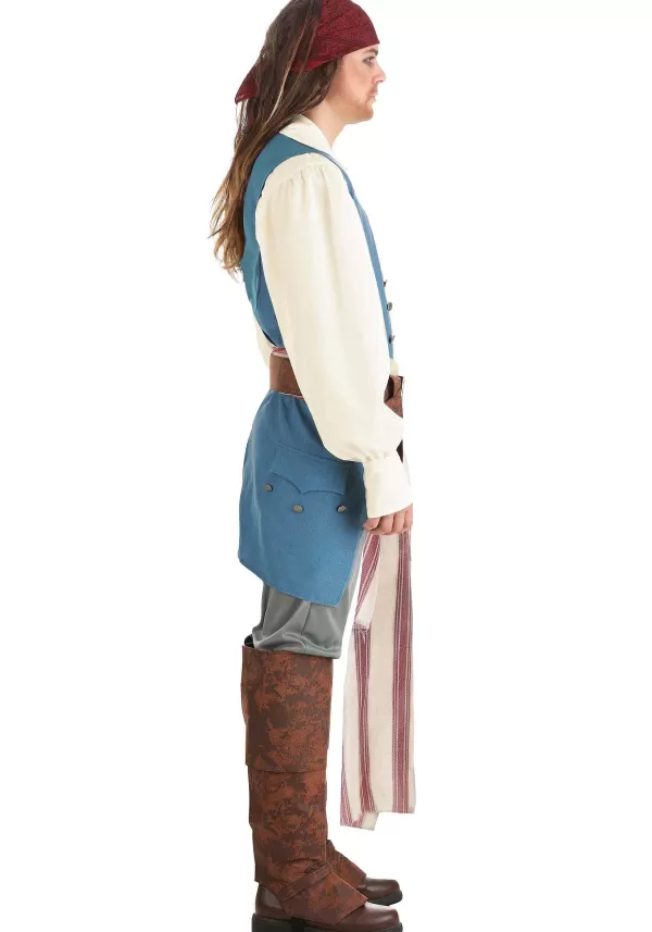 Flash Sale Captain Jack Sparrow Costume From Disney'S Pirates Of The Caribbean Men'S Costumes